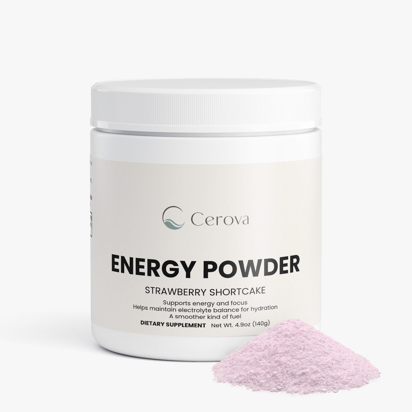 Energy Powder (Strawberry Shortcake)