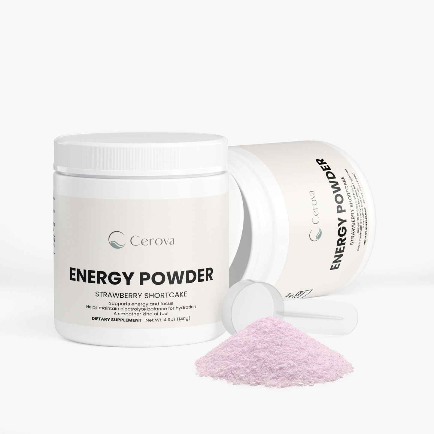 Energy Powder (Strawberry Shortcake)